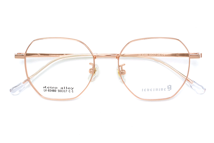 Lunettes en m&eacute;tal - Or