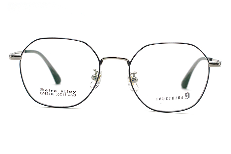 Montures de lunettes en métal en gros 83416