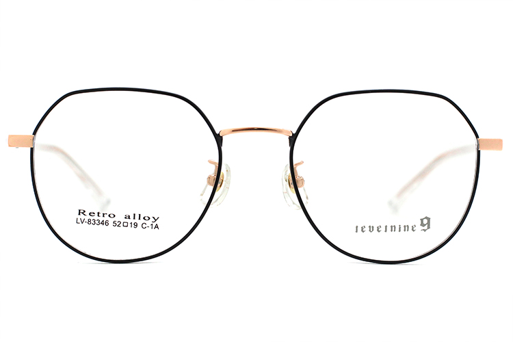 Montures de lunettes en métal en gros 83346