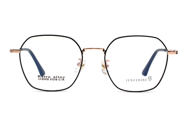 Montures de lunettes en métal en gros 83430