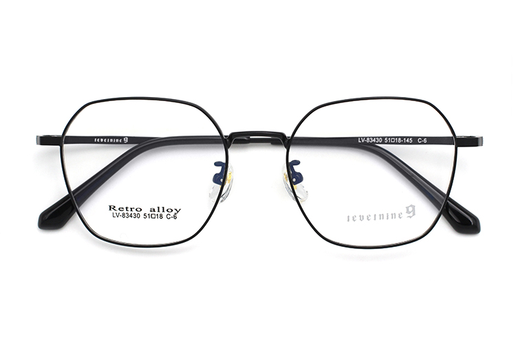 Montures de lunettes Femme M&eacute;tal - Noir