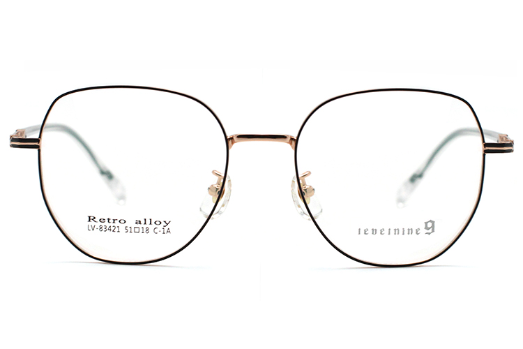 Montures de lunettes en métal, vente en gros, 83421