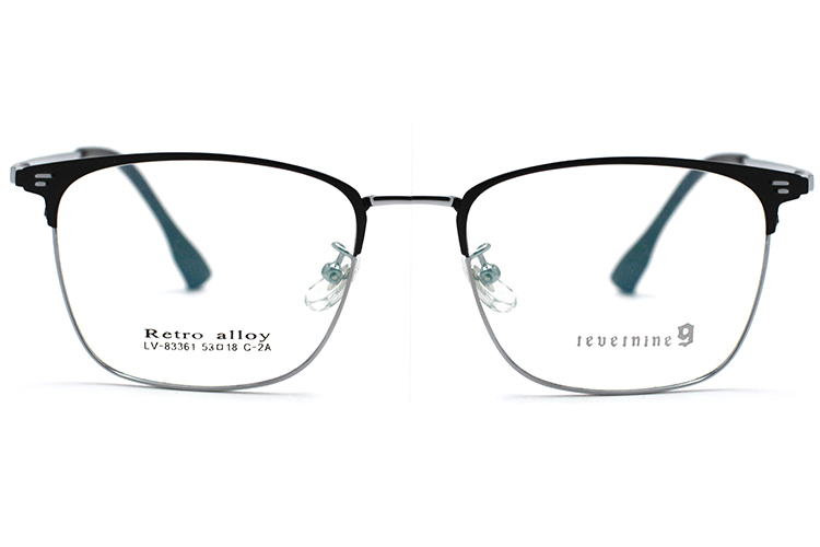 Montures de lunettes en métal en gros 83361