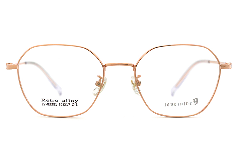 Montures de lunettes en métal en gros 83381