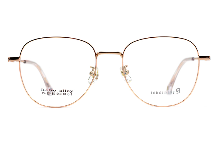 Montures de lunettes en métal en gros 83485