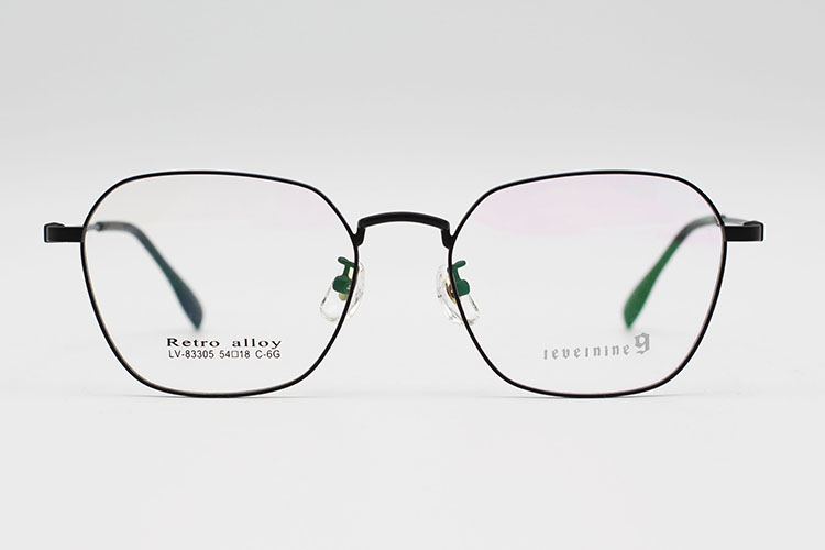 Montures de lunettes en métal en gros 83305