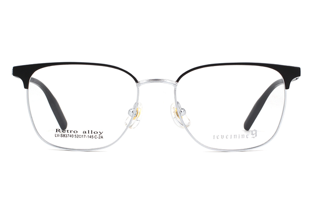 Montures de lunettes en métal Levelnine en gros S83740