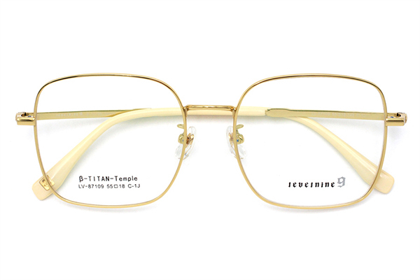 Montures de lunettes légères en titane 87109