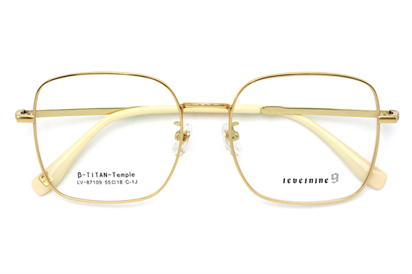 Monture de lunettes en titane Wholeale 87109