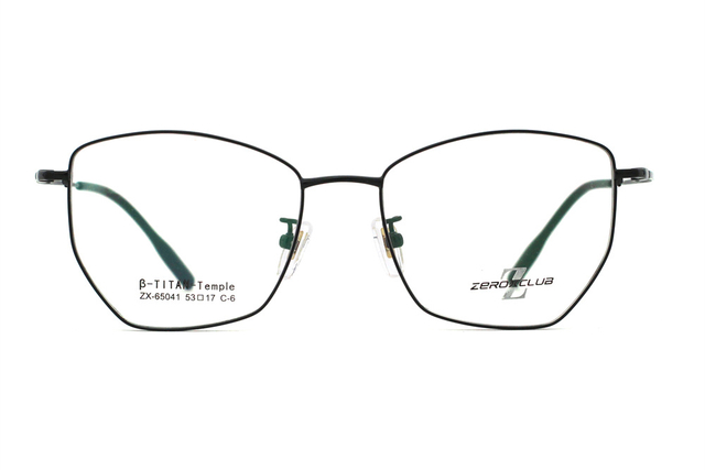 Montures de lunettes en titane en gros 65041