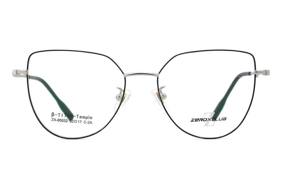 Montures de lunettes en titane en gros 65032