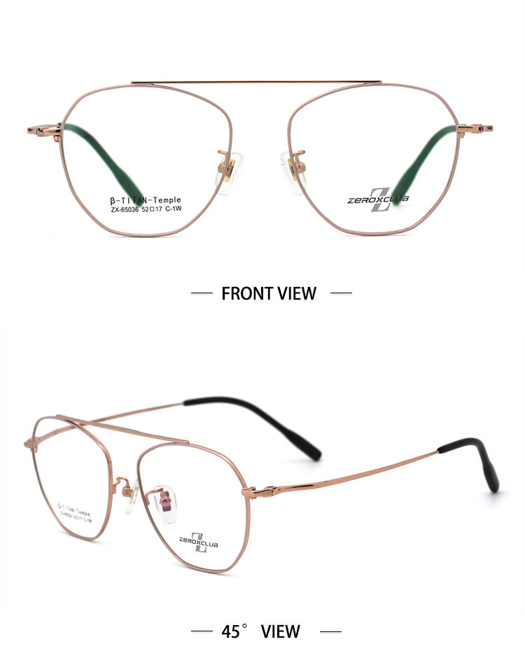 Montures de lunettes haut de gamme_rose 