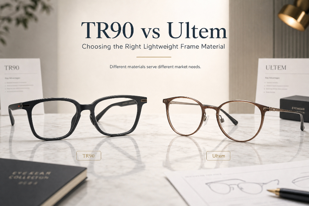 TR90 vs Ultem : comment les acheteurs en gros choisissent le matériau de cadre léger adapté à leur marché
