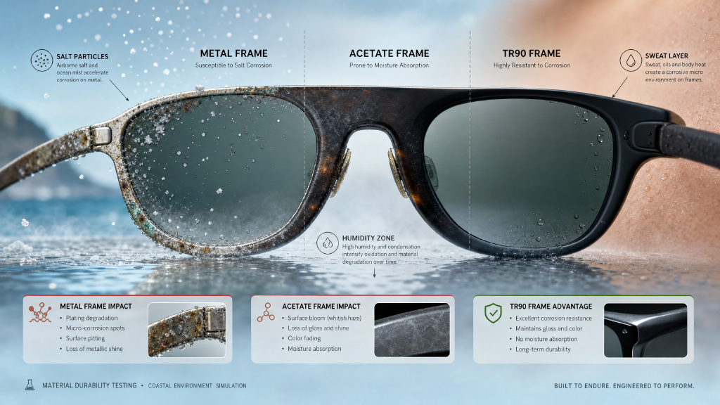 Visualisation de la corrosion par la sueur et l