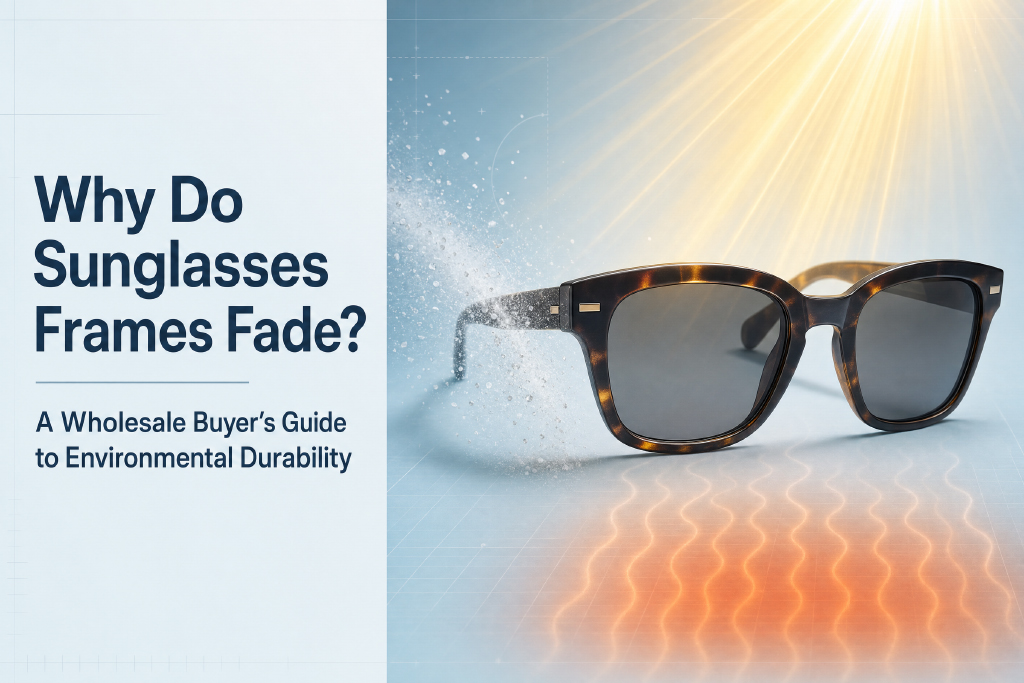 Pourquoi les montures de lunettes de soleil se décolorent-elles ? Guide d'achat en gros sur la durabilité environnementale